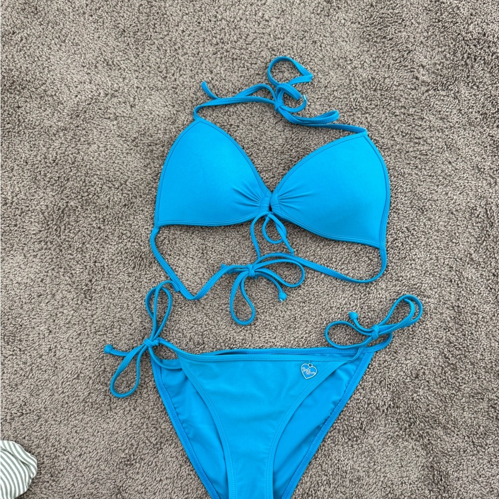 Body Glove Vibrant Blue Smoothie Bikini - Picture 12 of 13